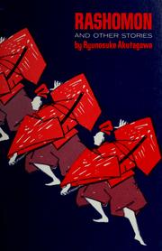 Rashomon and other stories cover