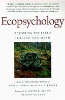 Ecopsychology cover