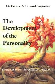 The development of the personality cover