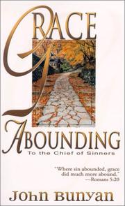 Grace abounding to the chief of sinners cover