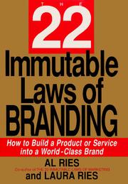 The 22 immutable laws of branding cover