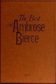 The best of Ambrose Bierce [69 stories] cover