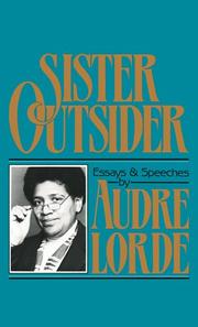 Sister Outsider cover