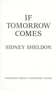 If Tomorrow Comes cover