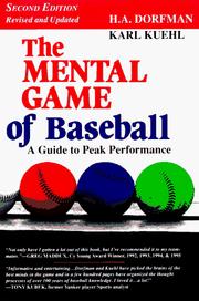 The mental game of baseball cover