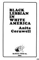 Black lesbian in white America cover