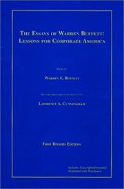 The Essays of Warren Buffett cover