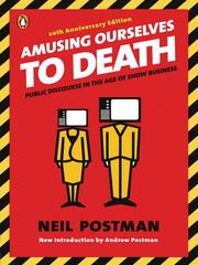 Amusing Ourselves to Death cover