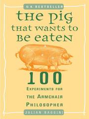 The pig that wants to be eaten cover