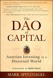 The Dao of Capital cover