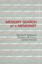 Memory search by a memorist cover