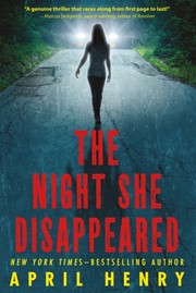 The Night She Disappeared cover