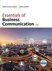 Essentials of business communication cover