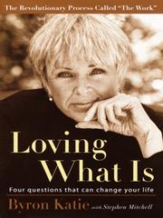 Loving what is cover