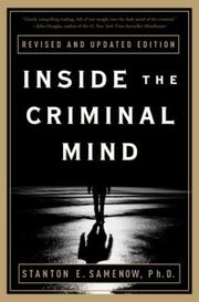 Inside the criminal mind cover