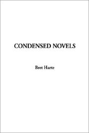 Condensed novels cover