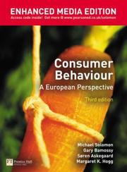 Consumer behaviour cover