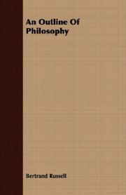 An outline of philosophy cover