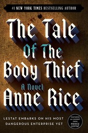 The Tale of the Body Thief cover