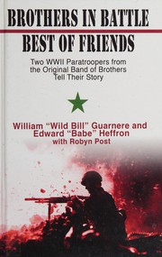 Brothers in battle, best of friends cover
