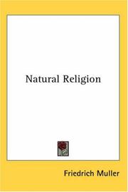 Natural religion cover