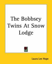 The Bobbsey Twins at Snow Lodge cover
