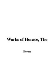 The works of Horace cover
