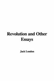 Revolution and Other Essays cover