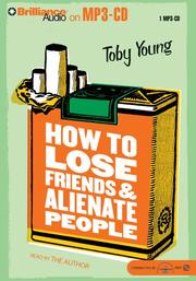 How to Lose Friends and Alienate People cover