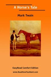 A Horse's Tale cover