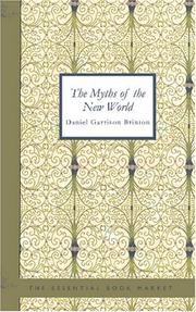 The myths of the New World cover