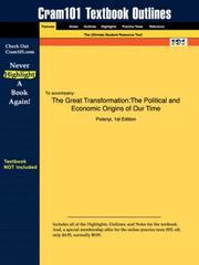 The Great Transformation cover