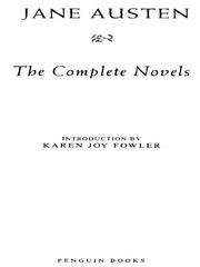 Novels (Emma / Lady Susan / Mansfield Park / Northanger Abbey / Persuasion / Pride and Prejudice / Sense and Sensibility) cover