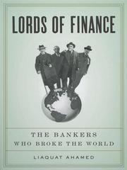 Lords of finance cover
