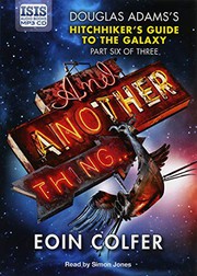And Another Thing… cover