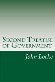 The Second Treatise on Civil Government (Great Books in Philosophy) cover