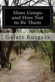 More goops and how not to be them cover