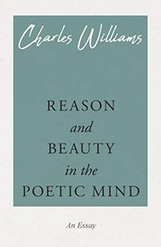 Reason and beauty in the poetic mind cover