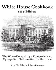 Original White House Cookbook cover