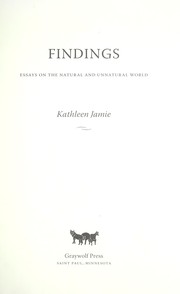 Findings cover
