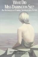 What Did Miss Darrington See? cover