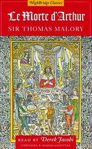 Le Morte d'Arthur cover