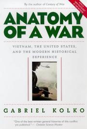 Anatomy of a War cover