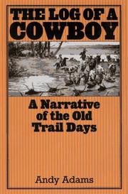 The Log of a Cowboy cover