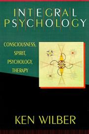 Integral psychology cover