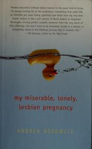 My Miserable Lonely Lesbian Pregnancy cover