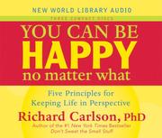 You Can Be Happy No Matter What cover