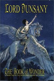The Book of Wonder cover