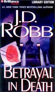 Betrayal in Death cover