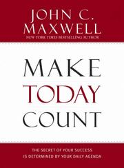 Make Today Count cover